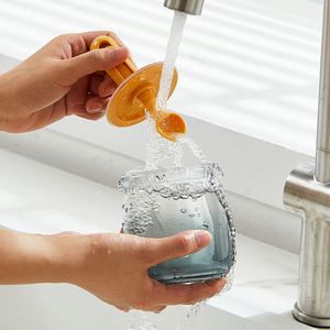 Slide Spoon Telescopic Transparent Glass Seasoning Jar <b>Herbs</b> Condiment Storage Container <b>Box</b> Retractable Salt Sugar Spice Jars - Product Image 2