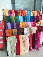 Voilages baroques préfabriqués en soie de lait, 50 couleurs, blanc, sur mesure, pour décorations de mariage
