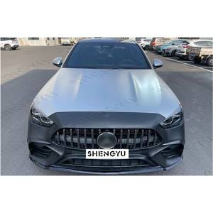 Kit de carrosserie de pare-chocs pour <span class=keywords><strong>Mercedes</strong></span> Benz Classe C W206 <span class=keywords><strong>2023</strong></span>, mise à niveau vers le modèle <span class=keywords><strong>C63</strong></span> AMG, systèmes de carrosserie automobile - Product Image 4