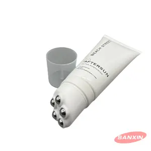 wholesale cosmetic package roller ball applicator massage tube supplier for body face arm slim