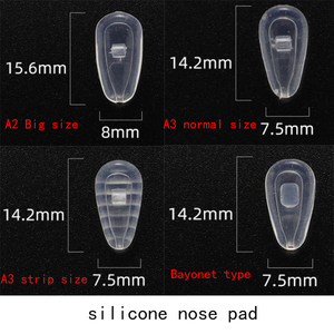 Plaquettes nasales antidérapantes en <span class=keywords><strong>silicone</strong></span> pour hommes et femmes - Product Image 6