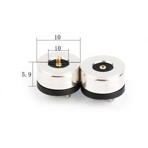 Connecteur magnétique direct à aspiration circulaire 2 broches, tête de charge magnétique CC haute intensité, prise de connecteur magnétique à aspiration - Product Image 6