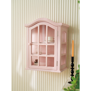 Bắc Âu Trang Trí Nội Thất Sang Trọng Màu Hồng Mộc Mạc Bằng Gỗ Tường Lưu Trữ Kệ Giá Nổi Kệ Treo Tường Hiển Thị Nhỏ Gỗ Tường Kệ - Product Image 1