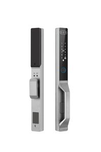 IP68 <span class=keywords><strong>Exterior</strong></span> Face Recog Fingerprint Cerradura de puerta automática Ttlock Tuya Wifi Estrecho Smart Broken Bridge Cerradura de aluminio con manija - Product Image 2