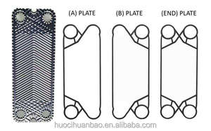 Como padrão CE aço inoxidável compacto baixa manutenção placa trocador de calor para refrigerador de água & refrigerador de ar - Product Image 4