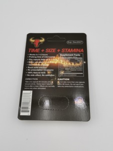 Cápsula Herbal Semanal Raging Bull 15000, Mezcla de Extracto de Rosa Cherokee y Dong Quai para Energía Masculina Durante Todo el Día - Product Image 6