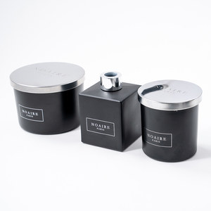 AIKUN Natural Single <b>Wick</b> Soy Wax Scented <b>Candle</b> Glass Jar Aromatherapy for Home Gift Wholesale - Product Image 1