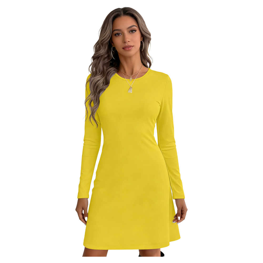 Wholesale Flared Shirt Dress Available In Various Sizes, Half-Sleeve Design  | Alibaba.com