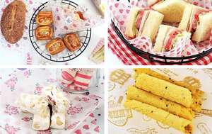 Papel para Envolver Hamburguesas, Papel para Hornear Antigrasa, Papel para Uso en Comida Rápida con Logotipo - Product Image 4