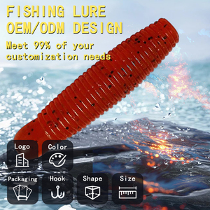 MISTER LURE 4cm Fry Soft Bait Com Glitter Cor Personalizada Anti-Rasgando Worm Lure Peixe Macio Isca De Pesca Salgada