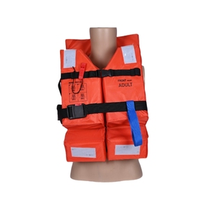 EC MED SOLAS Marine oxford EPE mousse Adulte <span class=keywords><strong>gilet</strong></span> <span class=keywords><strong>de</strong></span> sauvetage marin <span class=keywords><strong>gilet</strong></span> <span class=keywords><strong>de</strong></span> sauvetage pour navire - Product Image 5
