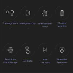 <b>Massager</b> Massagegun 16 mm Minigun Fascia Muscle Mini Message Wholesale Electric Impulse Fascial 30 Speed Led Touch Massage <b>Gun</b> - Product Image 6