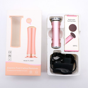 Appareil électrique rechargeable USB pour éliminer les callosités des pieds, lime à pieds en acier inoxydable, machine à poncer, soin des pieds, élimination des peaux mortes - Product Image 4