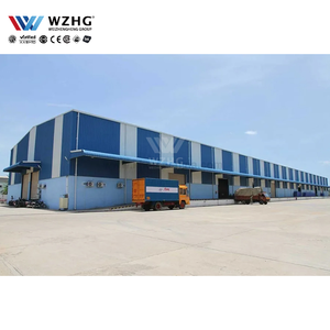 โรงงานโครงสร้างเหล็กอุตสาหกรรมสำหรับการใช้งานแบบจีโอโปนิกส์ พร้อมอายุการใช้งาน 50 ปี และรับน้ำหนักลมได้ 200 กม./ชม. - Product Image 1