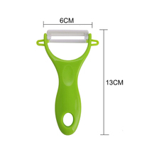 Outil multifonctionnel pour fruits et légumes Rabot en céramique en acier inoxydable Éplucheur de pommes de terre Coupe-concombres Accessoires de cuisine