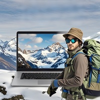 Laptop game Intel Core, i7-1255U 15.6 inci, laptop 10 core i7, laptop bisnis dengan RAM 16GB + 1TB/SSD, laptop gaming oem pabrik IPS layar besar