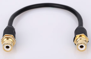 <span class=keywords><strong>Cable</strong></span> de Audio y Video RCA Hembra-Hembra para Montaje en Panel, <span class=keywords><strong>Cable</strong></span> de Buena Calidad Zhuhai RCA Keystone <span class=keywords><strong>Jack</strong></span> para Reproductor de DVD y Computadora - Product Image 2
