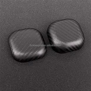 2022 gran oferta de funda de fibra de carbono de alta calidad para Galaxy Buds <span class=keywords><strong>2</strong></span> <span class=keywords><strong>Pro</strong></span> funda negra/gris Color brillante - Product Image 5