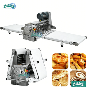 Laminadora de Masa Comercial de Sobremesa de 520 mm ZL-520T, <span class=keywords><strong>Rodillo</strong></span> Automático para Pastelería, Equipo de Panadería para Croissants y Hojaldre, Capacidad de 5 kg - Product Image 2