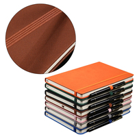 Agenda personnalisé en cuir PU A5 AI-MICH, carnet de notes avec bande élastique personnalisée, planificateur relié rigide, carnet de notes