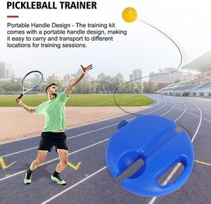 OEM Portable Pickleball Trainer Training Aid with Base Board and <strong>Ball</strong> <strong>String</strong> for Indoor Outdoor Practice Equipment - Product Image 4