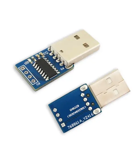 CH9329 modulo porta seriale per Standard USB HID tastiera e Mouse modulo dispositivo compatibile con USBV2.0 con 4P ago a fila singola