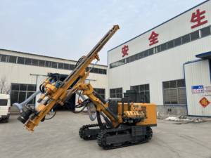 크롤러 광산 표면 공기 압축기 <span class=keywords><strong>Dth</strong></span> 드릴 폭발 바위 돌 구멍 광산 드릴링 장비 기계 - Product Image 2