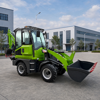 LUYU CE EPA Diesel-Radbaggerlader Neue Bagger- und Frontlader-Kombination