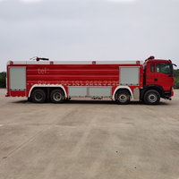 Camion de pompiers chinois résistant de HOWO 6*4 8*4 pour la lutte contre l'incendie de canon à eau de sauvetage 20-30 tonnes Max. Hauteur de travail 65m Capacité du réservoir>