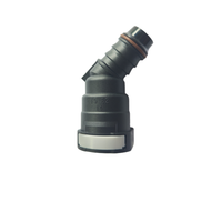 Connecteur rapide pour véhicule à énergie nouvelle du système de refroidissement à eau avec taille SAE 5/8 pouces, embout simple à 45 degrés, raccord rapide