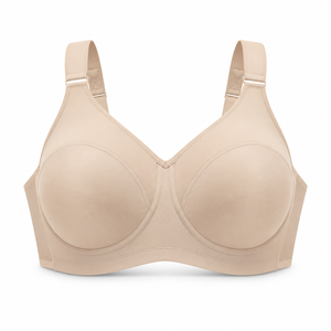 Soutien-gorge à armatures couvrant intégralement pour femmes, pour poitrines généreuses (bonnet D-G), en microfibre respirante, antibactérienne et sans couture, effet rafraîchissant, large - Product Image 1