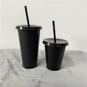 LGBT <strong>Pride</strong> 24 ounces cup Ice Cold Drink water coffee 5 Reusable Cups Travel Gift Hard Plastic Venti Summer Coffee Tumblers - Product Image 6