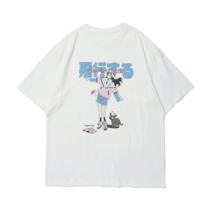 T-shirts en coton tricoté à imprimé graphique pour hommes, manches courtes, coupe classique, anti-rides et respirants, style vintage Harajuku streetwear - Product Image 1