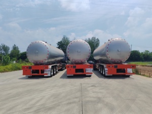 Meilleure vente Semi-remorque de transport de réservoir GPL à 3 essieux Semi-remorque de transport de propane de réservoirs GPL 50000L - Product Image 3
