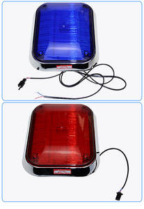 Voyant d'avertissement d'ambulance Lumière carrée latérale d'urgence étanche avec matériaux ABS et PC Produit d'alerte de trafic - Product Image 6