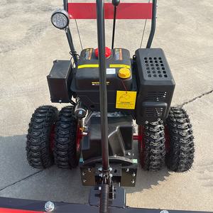 مكنسة ثلج احترافية بمحرك بنزين بقوة 15 حصان RUJIE مع تشغيل كهربائي يدوي عرض العمل 12 متر - Product Image 6