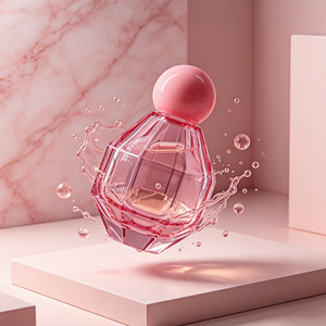 Atomizador de Perfume de Vidrio Facetado Rosa de 100 ml, con Forma de <span class=keywords><strong>Granada</strong></span>, Personalizado y de Lujo, con Tapa de Bola - Product Image 6