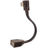 90 °   Câble adaptateur USB 2.0 coudé, une prise vers Micro USB B 5 broches, OTG rectangulaire, court, 10cm 20cm