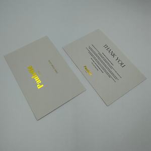 कस्टम ग्लोसी लैमिनेशन 140x100mm 300gsm 300gss सुंदर महिला बाल हैवीवेट कंपनी प्रचार धन्यवाद कार्ड अद्वितीय - Product Image 5