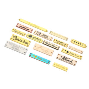 Kleding Accessoires Gepersonaliseerde Merk Graveren Naaien Metalen Logo Label Tag Gepersonaliseerde Pin Metalen Logo <span class=keywords><strong>Badge</strong></span> - Product Image 5