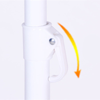 Parapluie de plage réglable, en Polyester, imprimé personnalisé, pour l'extérieur, pare-soleil, offre spéciale, 170G