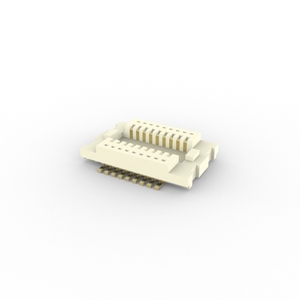 ขั้วต่อ XKB Connection รุ่น X0511FVS-18A-LPV01 แบบ 18 พิน ระยะห่าง 0.5 มม. สำหรับเชื่อมต่อบอร์ดกับบอร์ด ชนิดตัวเมีย แบบ SMD แนวตั้ง มาตรฐาน ROHS สำหรับอุปกรณ์อิเล็กทรอนิกส์บนแผงวงจรพิมพ์ - Product Image 2