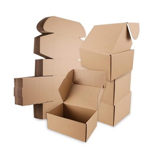 Custom Print Ecommerce Corrugated Paper Boxes Recycled Cardboard Zipper Tear Strip Mailer Packaging Shipping <strong>Box</strong> Custom Logo - Product Image 1