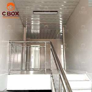 Cbox, bâtiment de bureau modulaire portable à deux étages, design moderne, panneau sandwich, dortoir, maison préfabriquée, conteneur à plat - Product Image 4