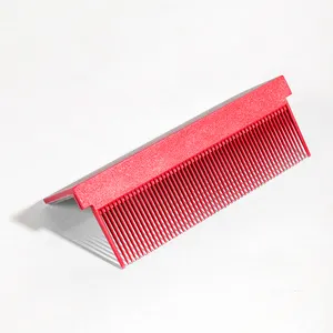 Пользовательский электрический горячий гребень частная марка выпрямитель для волос из углеродного волокна аксессуары гребень
