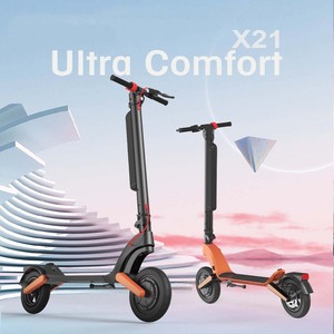 Patinete Eléctrico Plegable X21 de 500W, Aleación de Aluminio, Resistente al Agua, Batería de Litio de 36V, en Oferta - Product Image 1