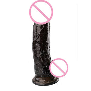 4 Größen Kristall <span class=keywords><strong>dildo</strong></span> Bunte <span class=keywords><strong>Dildo</strong></span> Frauen Kunststoff Gummi Penis Sexspielzeug Rosa Transparente Haut Lila Schwarz - Product Image 2