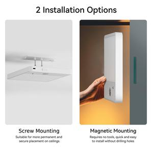 Luz de Techo Inalámbrica con Sensor de Movimiento y Control Remoto para Baño, Escalera, Pasillo, Cuarto de Almacenamiento - Product Image 4