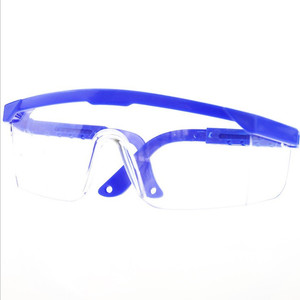 Lunettes <span class=keywords><strong>de</strong></span> sécurité anti-buée avec lentille panoramique transparente, branches ajustables et protections latérales pour la protection des yeux en <span class=keywords><strong>laboratoire</strong></span> et en construction (EPI) - Product Image 2