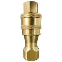 Accessoires pneumatiques KZD en laiton pour équipement de nettoyage hydraulique, réglage de l'air pour balayeuses, raccords à changement rapide